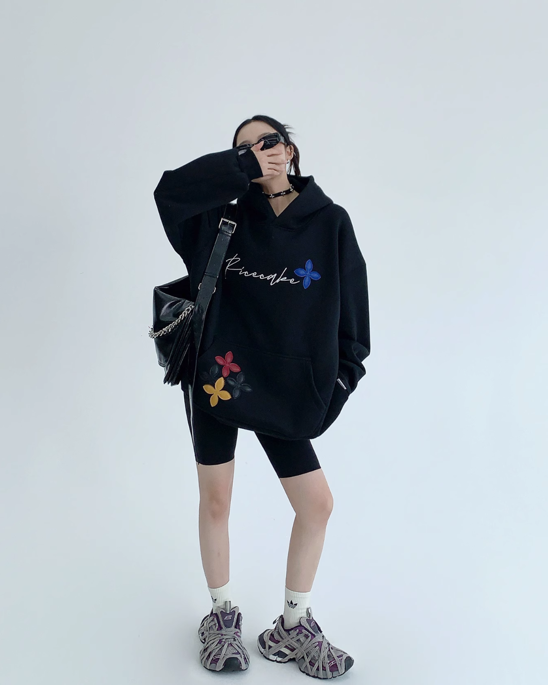 Flower Patch Pullover Hoodie YLS0532