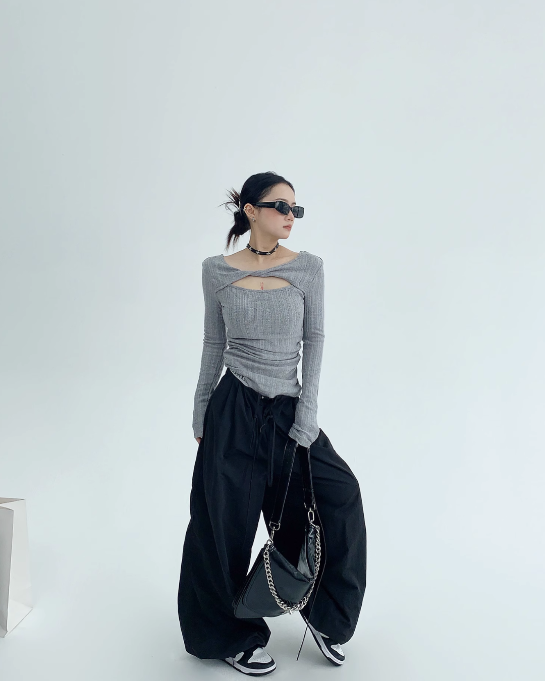 Cut Out Drost Tops YLS0538