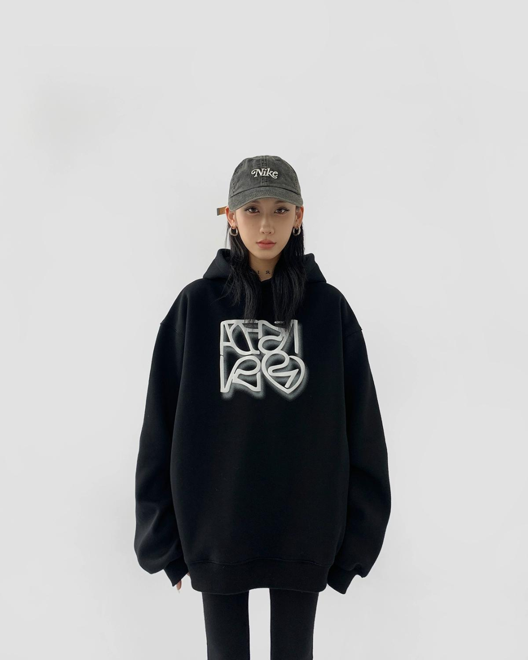 Logo Big Silhouette Hoodie ACS0057