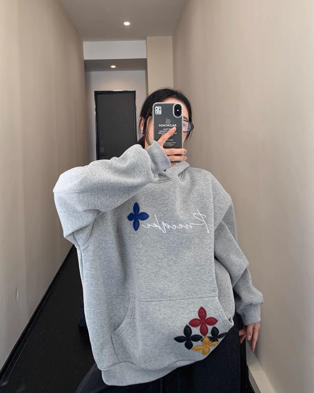 Flower Patch Pullover Hoodie YLS0532