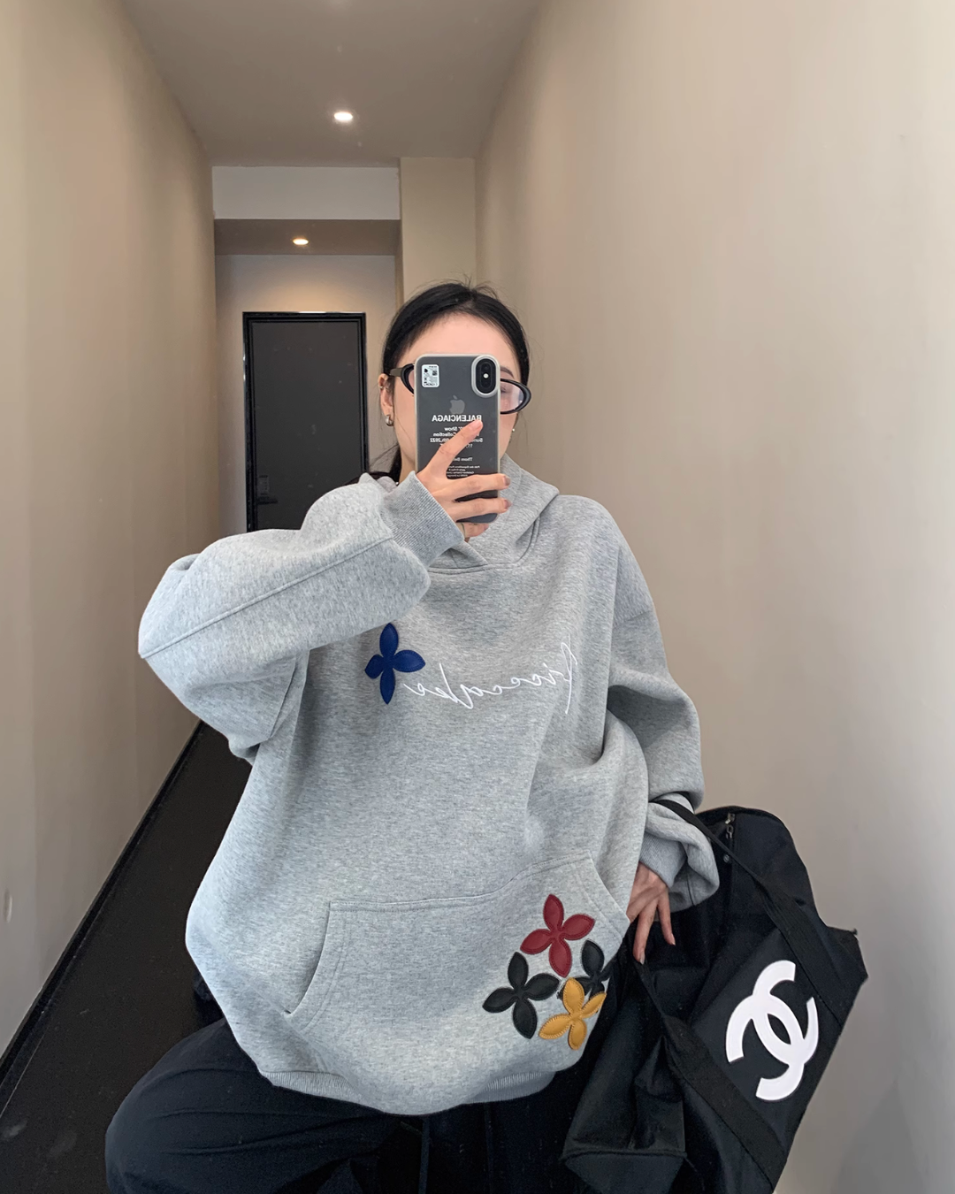 Flower Patch Pullover Hoodie YLS0532