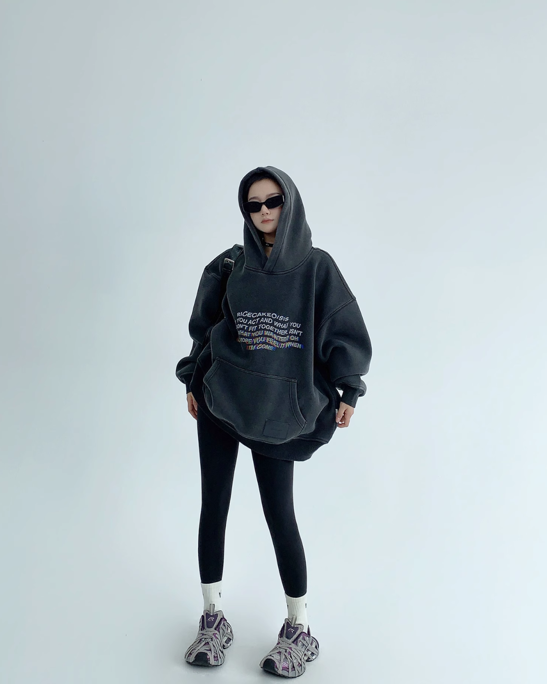Unique Logo Pullover Hoodie YLS0542
