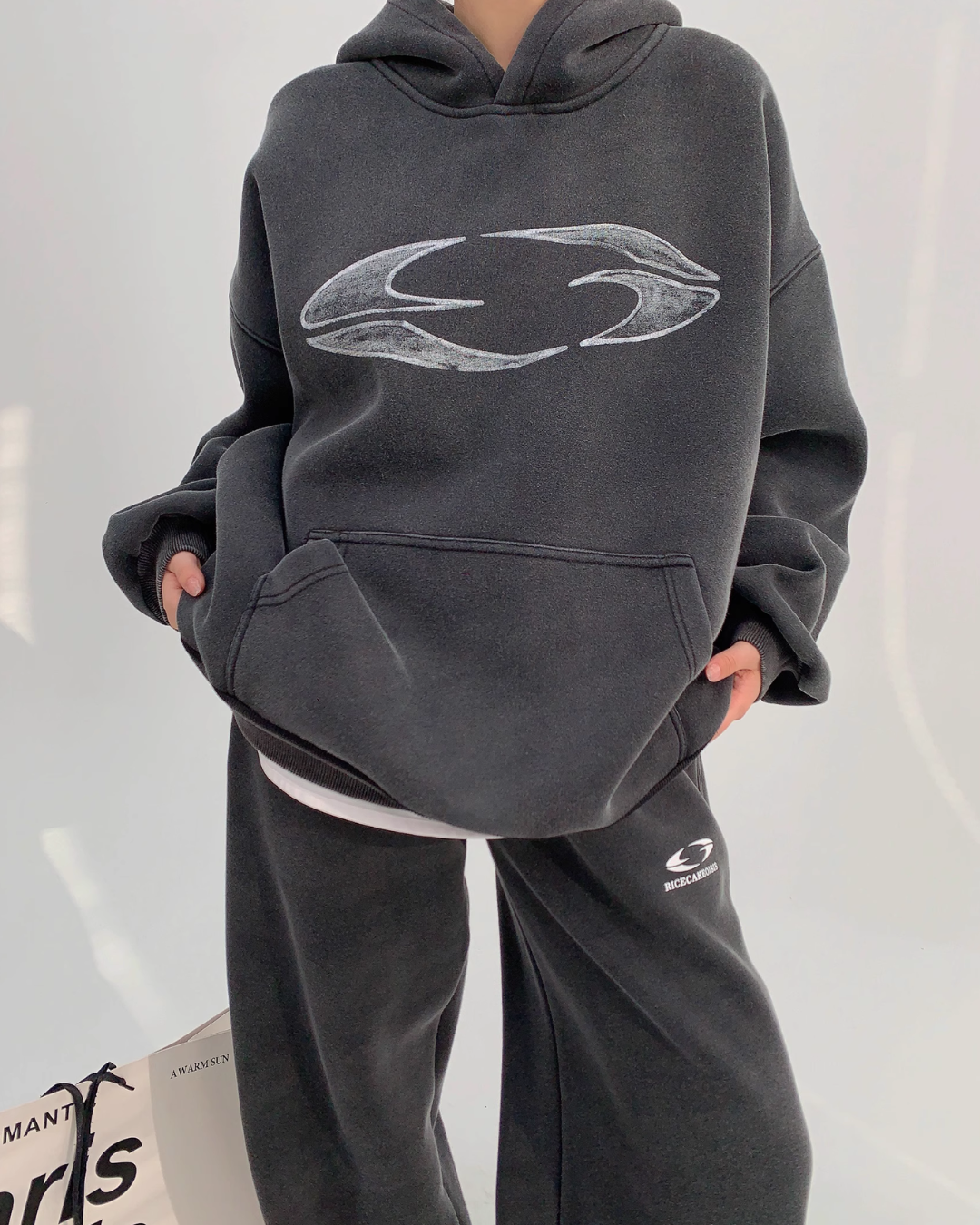 Retro Loose Sweat Hoodie&Sweat Pants YLS0012