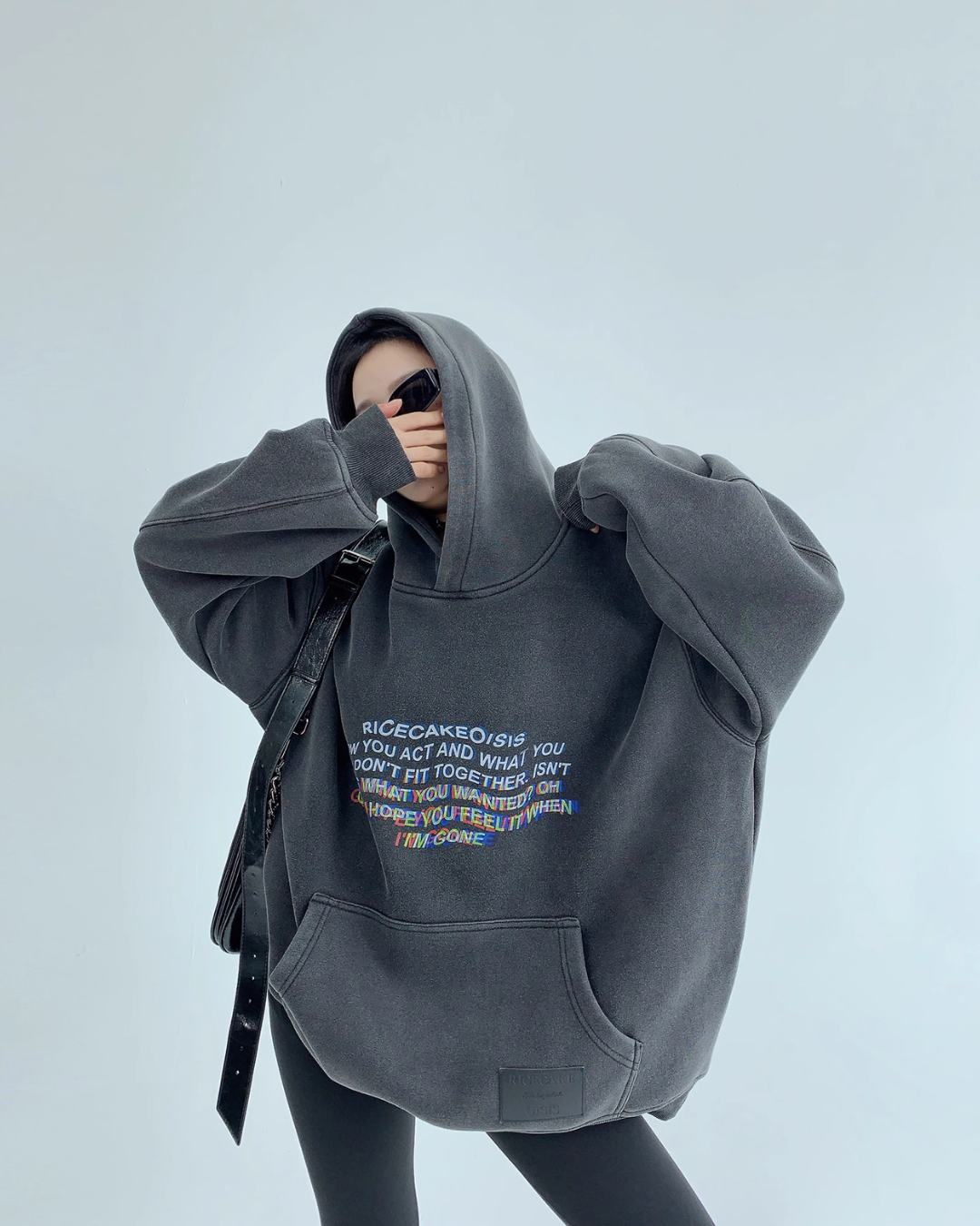Unique Logo Pullover Hoodie YLS0542