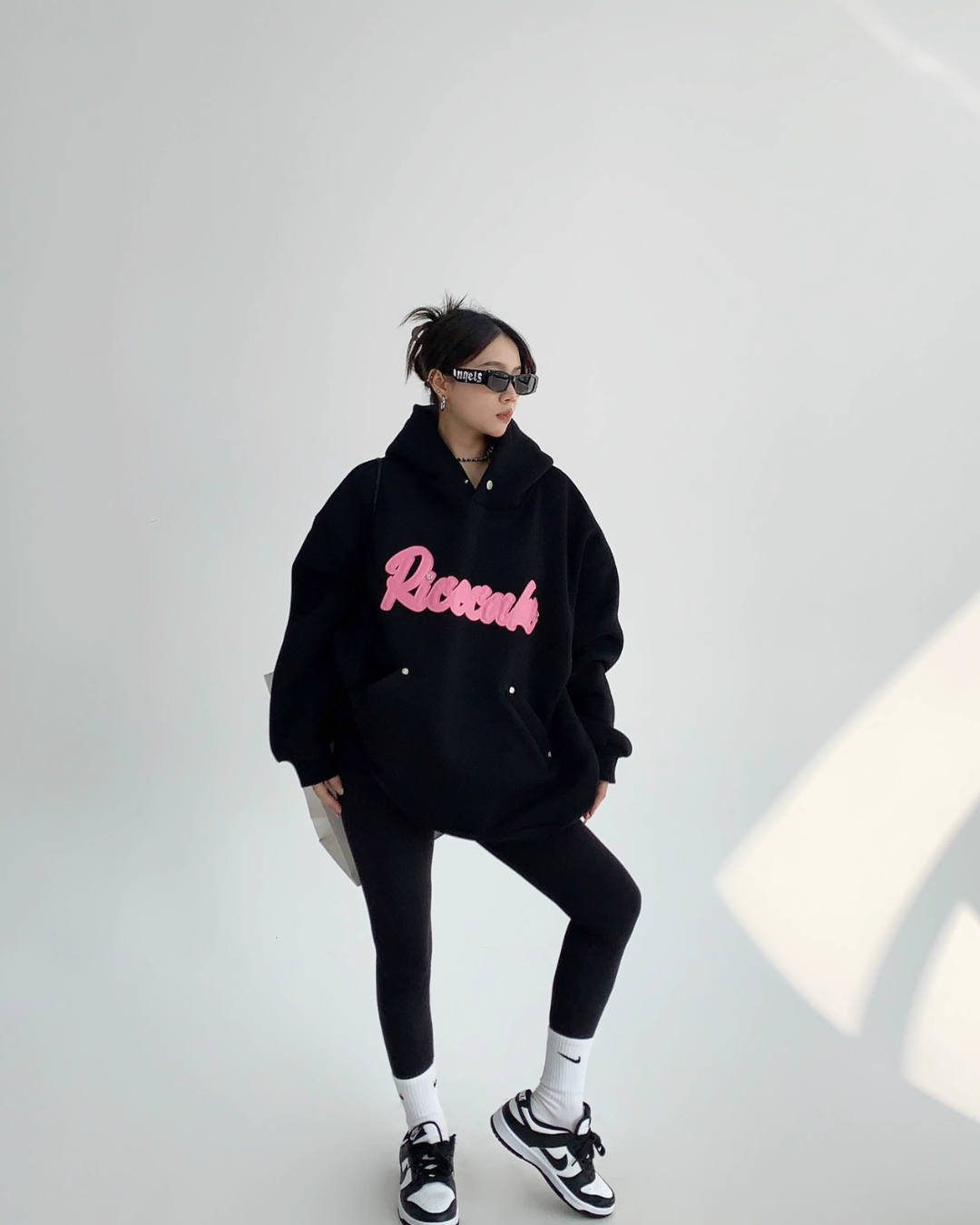 Logo Oversized Sweat Hoodie YLS0506