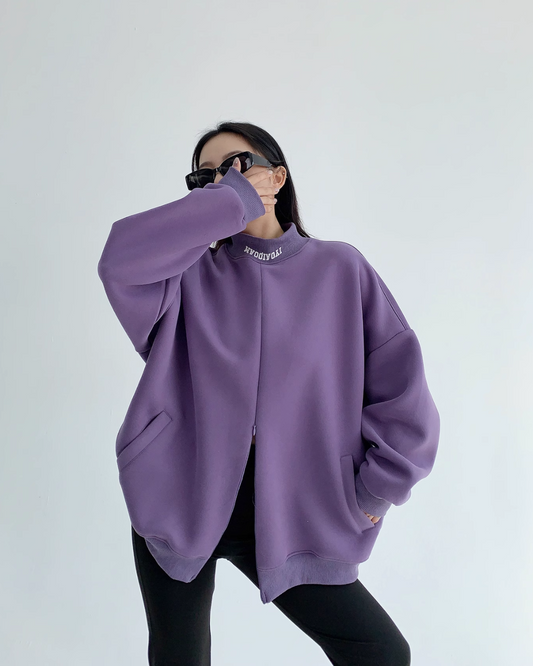 Stand Neck Sweat Tops YLS0550