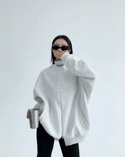 Stand Neck Sweat Tops YLS0550
