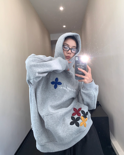 Flower Patch Pullover Hoodie YLS0532