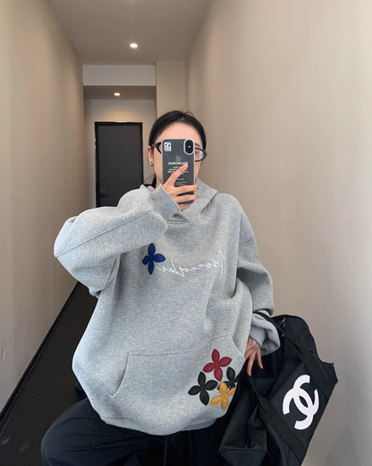 Flower Patch Pullover Hoodie YLS0532