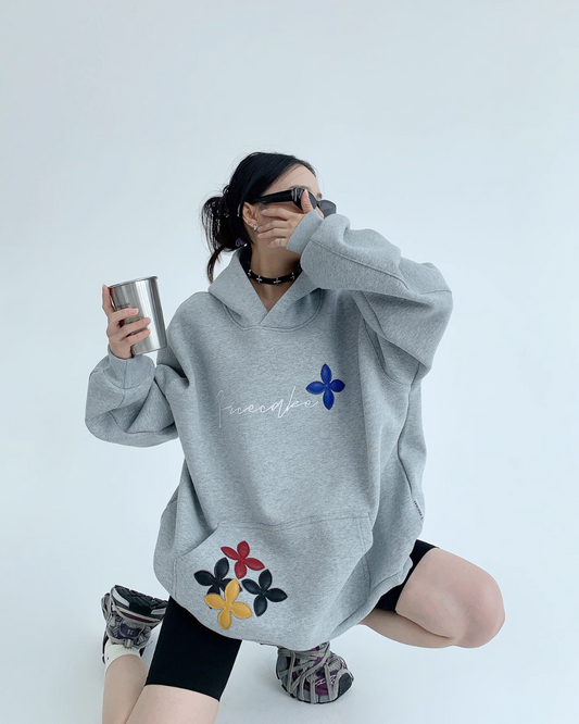 Flower Patch Pullover Hoodie YLS0532