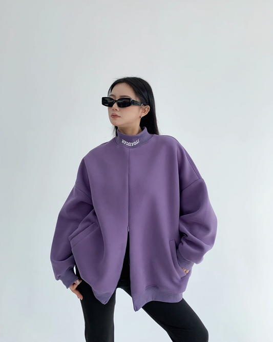 Stand Neck Sweat Tops YLS0550